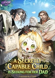 Capa de A Pequena Secretamente Poderosa Quer Encontrar o Pai